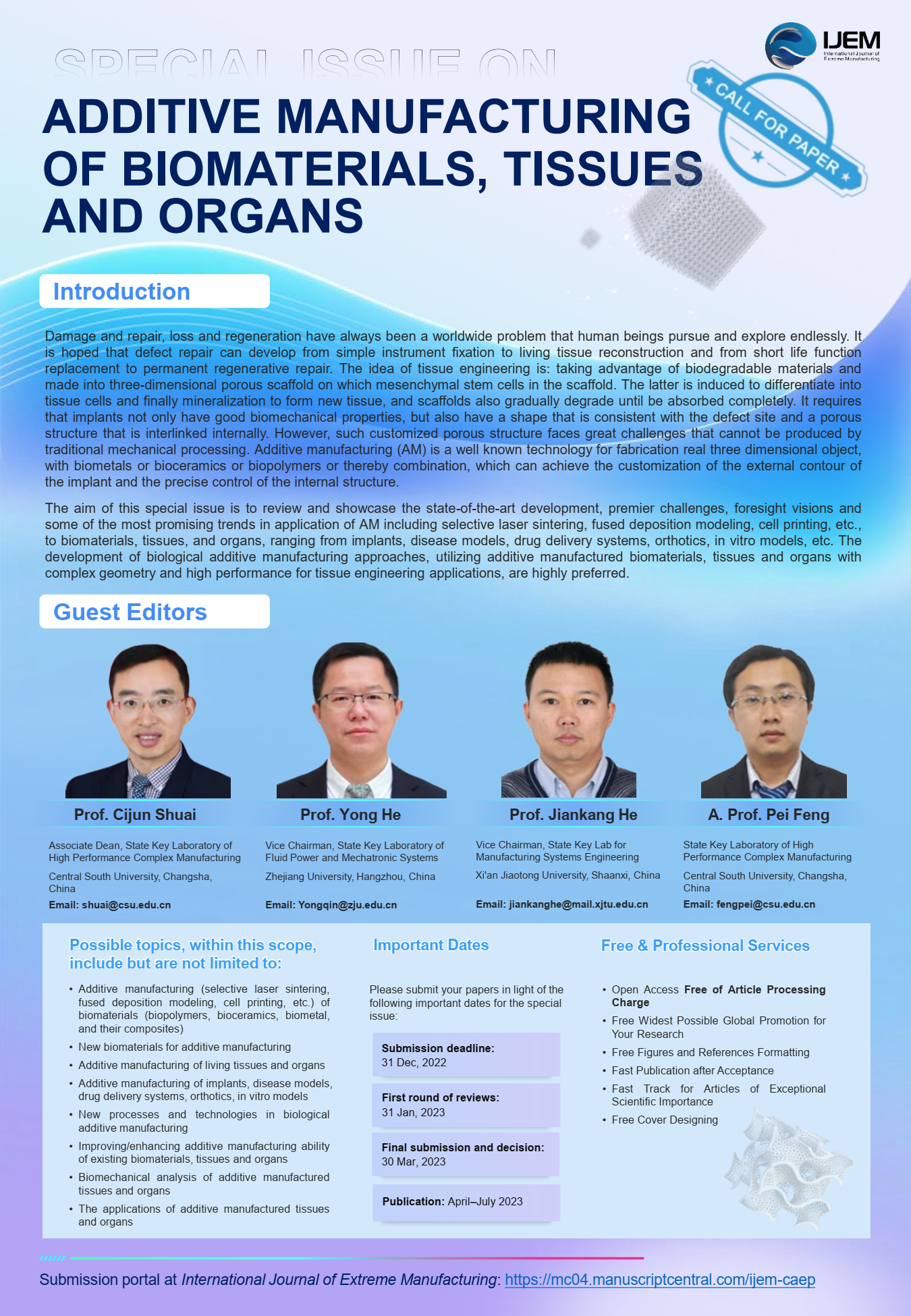 International Journal of Extreme Manufacturing